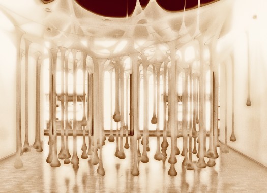 We stopped just here at the time, de Ernesto Neto.