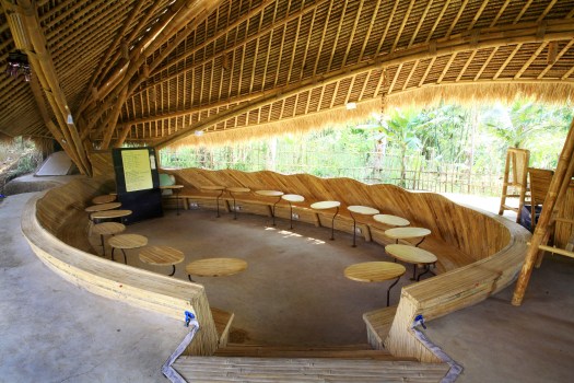 Green School en Bali: otro salón de clases.