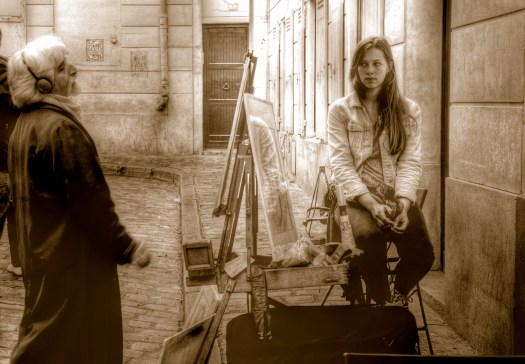 Pintor Place du Tertre