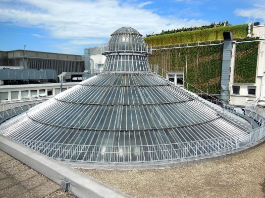 La cúpula por afuera.