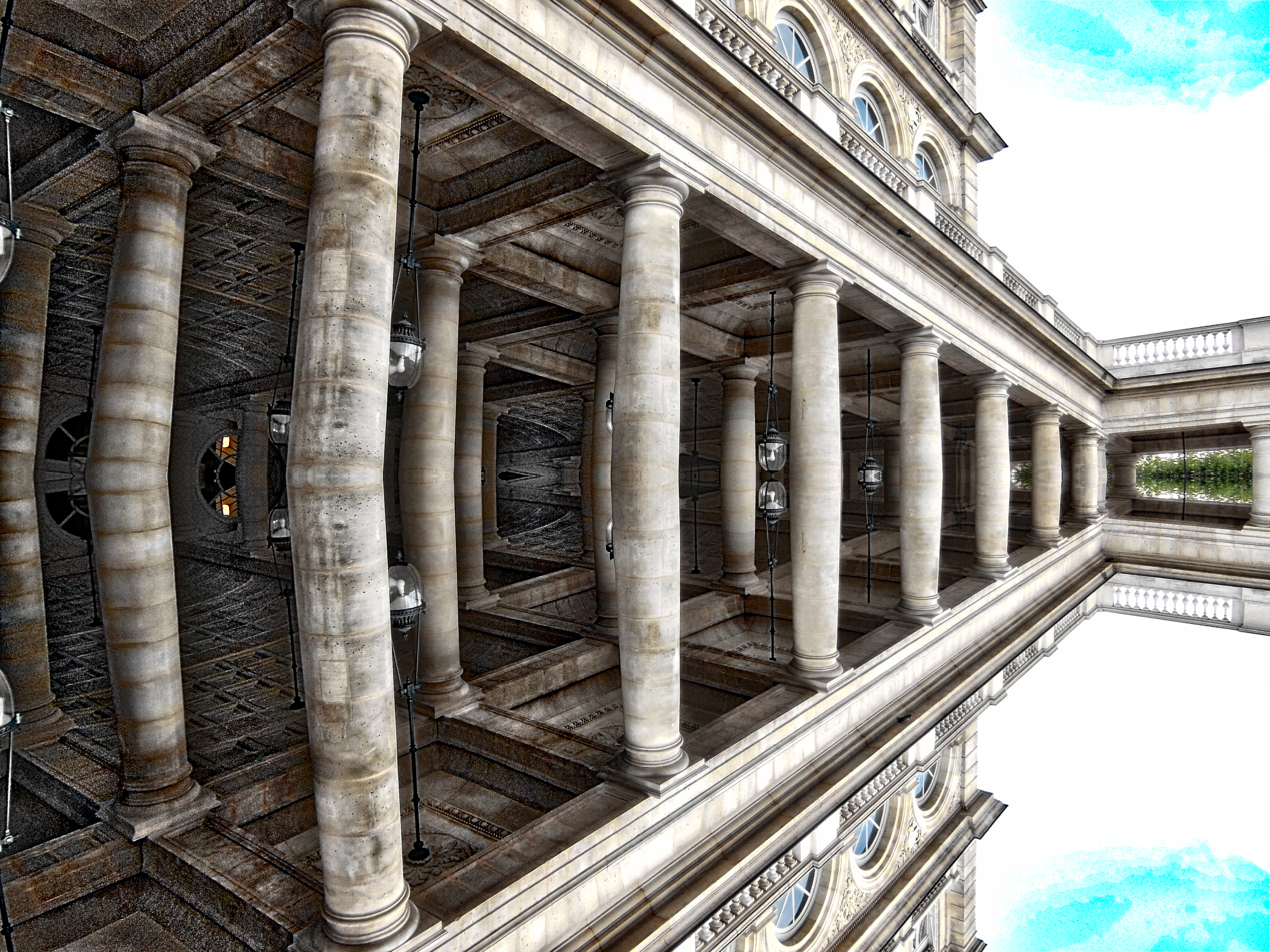 Columnas con reflejo # 1