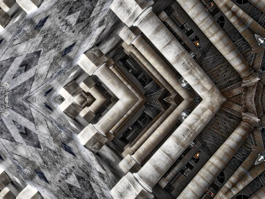 Columnas con reflejo # 4