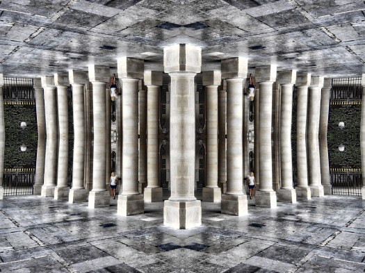 Columnas con reflejo # 6