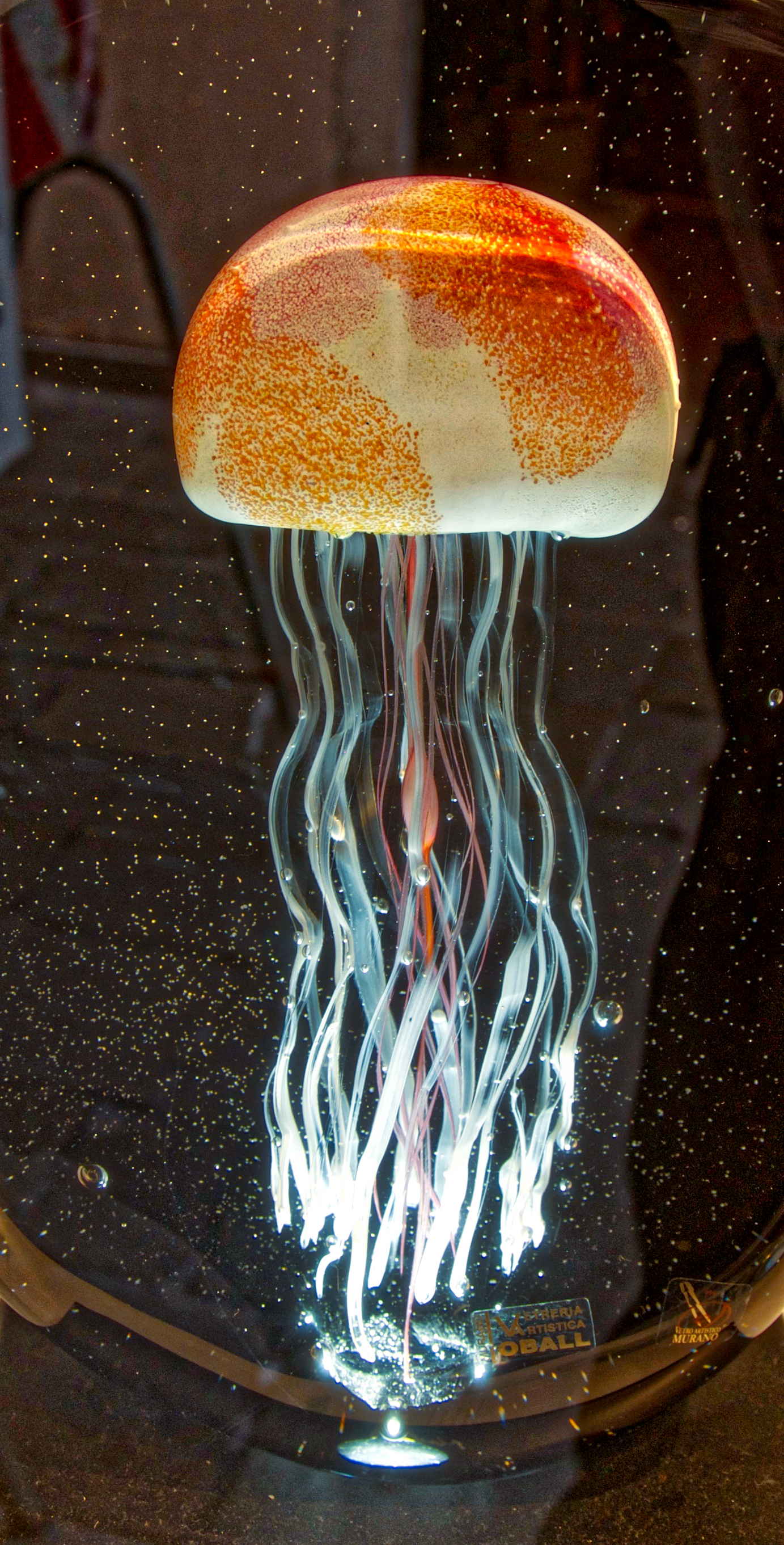 Medusa de cristal, en Venecia.