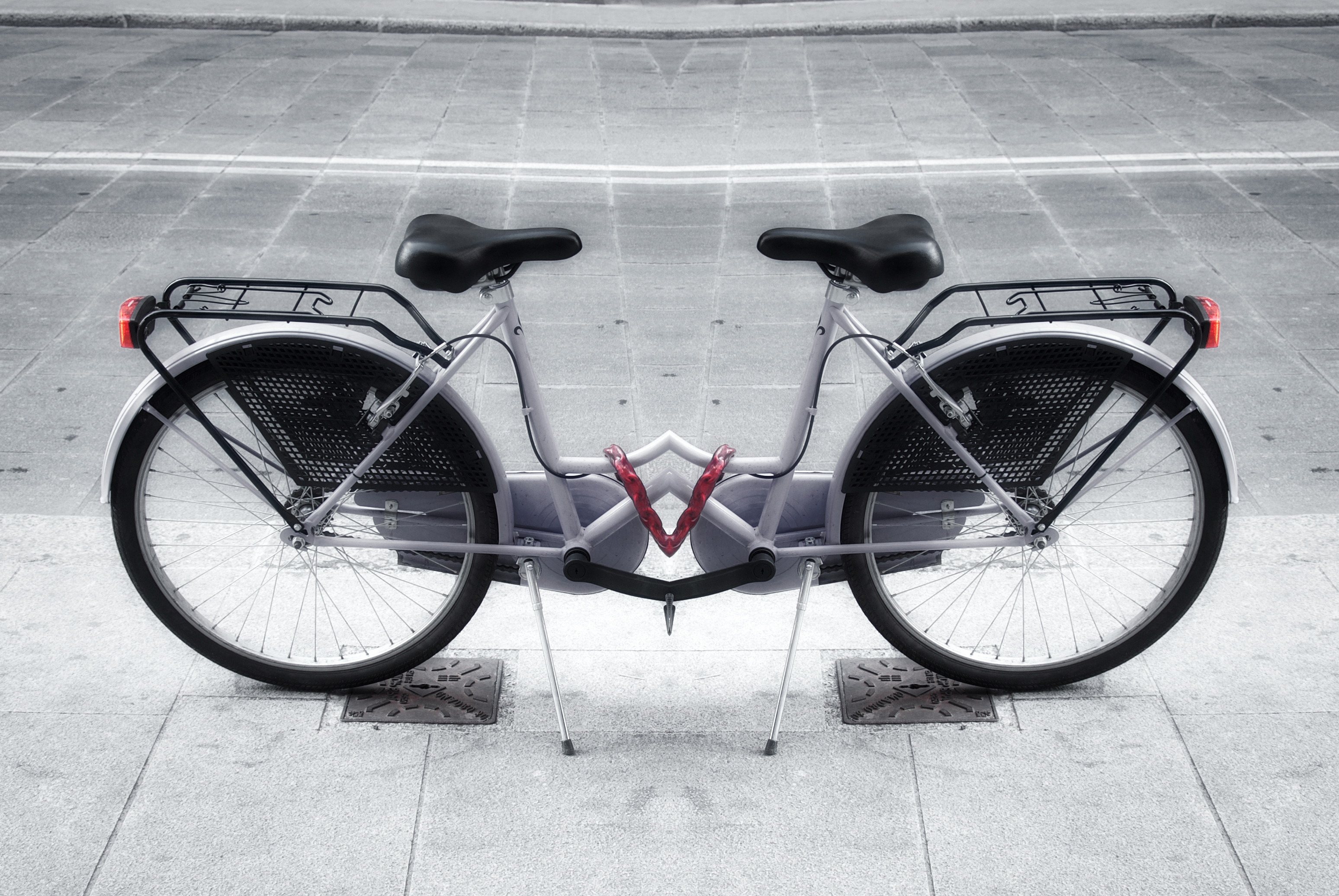 Bicicleta que no va a ninguna parte.